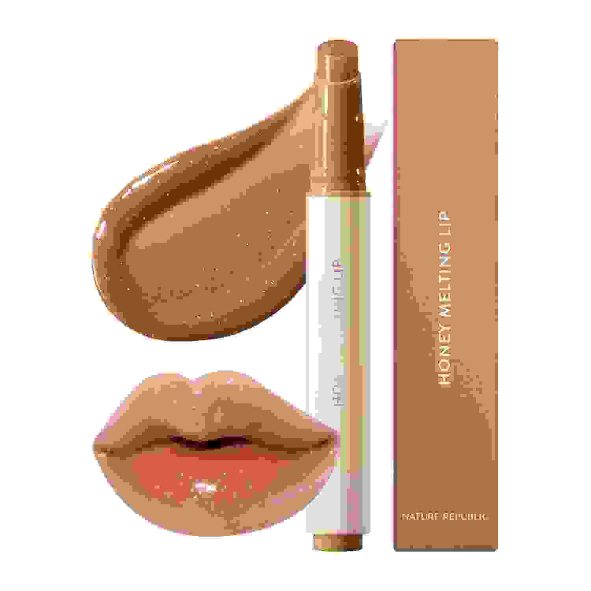 Nature Republic Honey Melting Lip Glitter