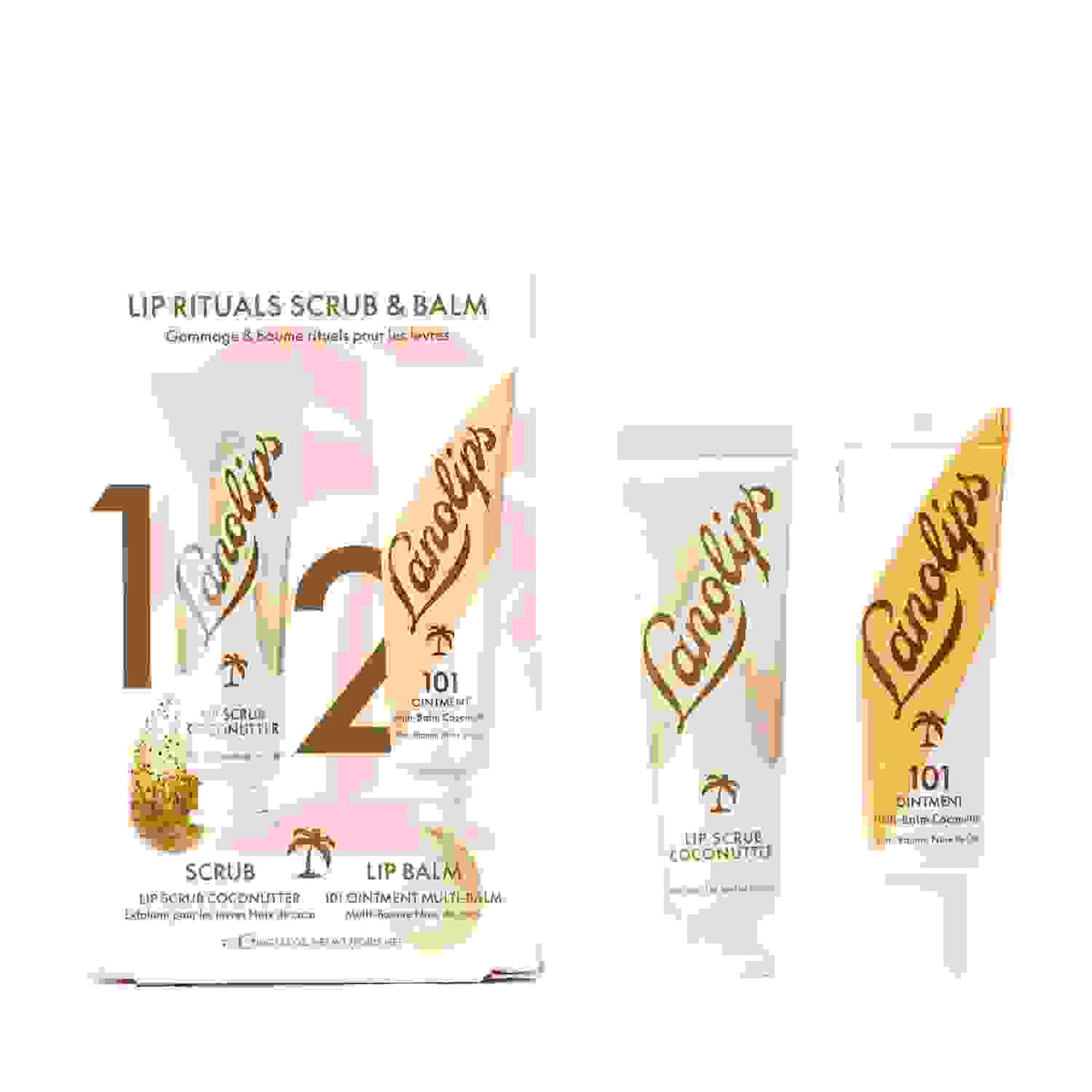 Lanolips Coconutter Lip Scrub & Lip Balm