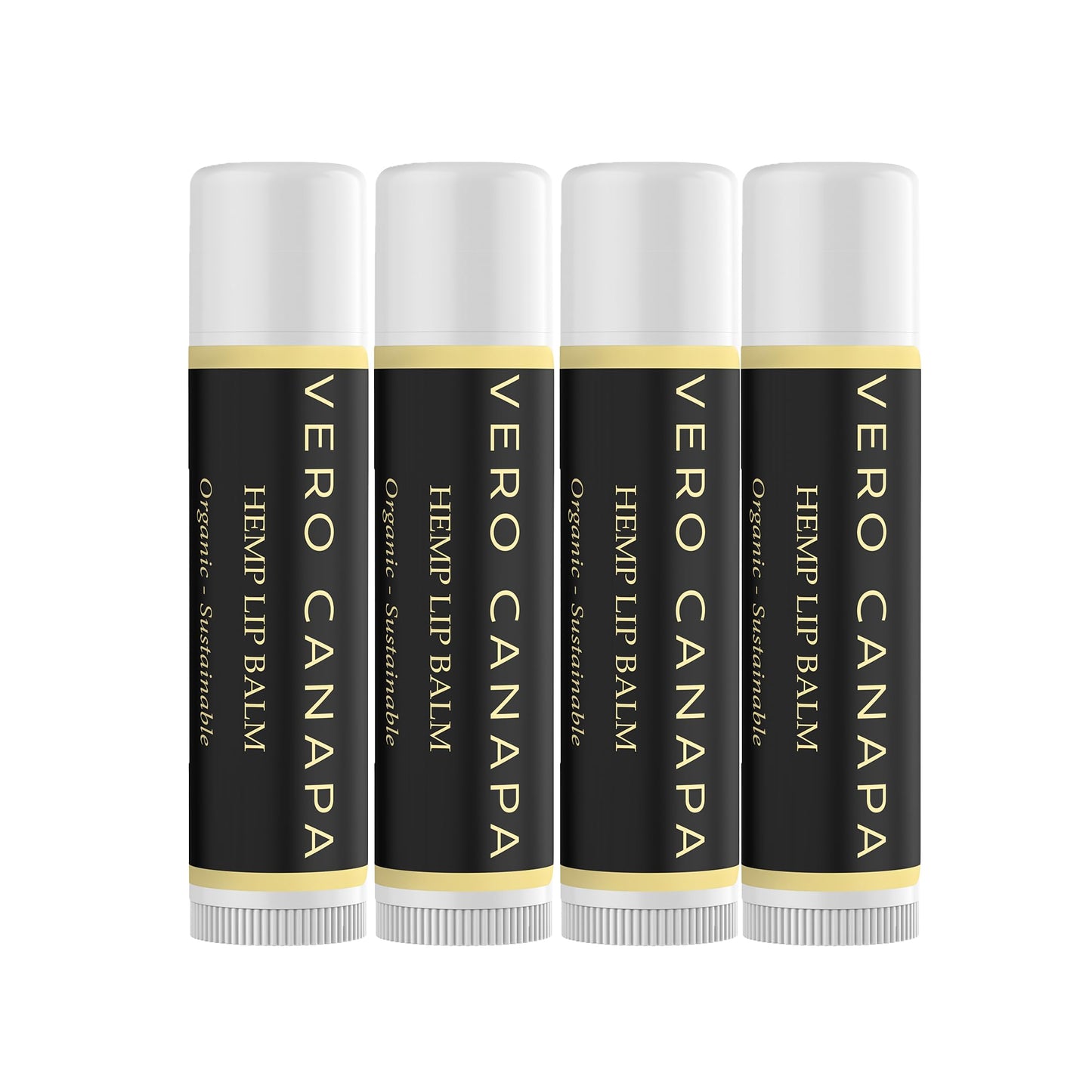 Vero Canapa Vanilla Organic Hemp Lip Balm with SPF 15 | Lip Moisturizer | Sunscreen Lip Balm | SPF Lip Balm | Lip Care