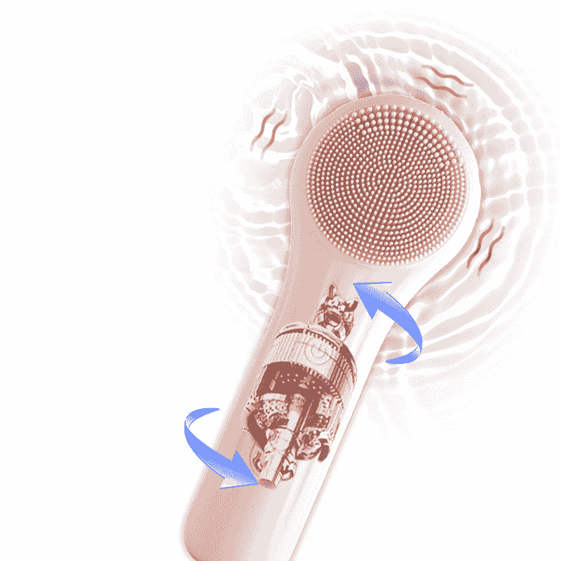 Electric Silicone Face Cleansing Brush