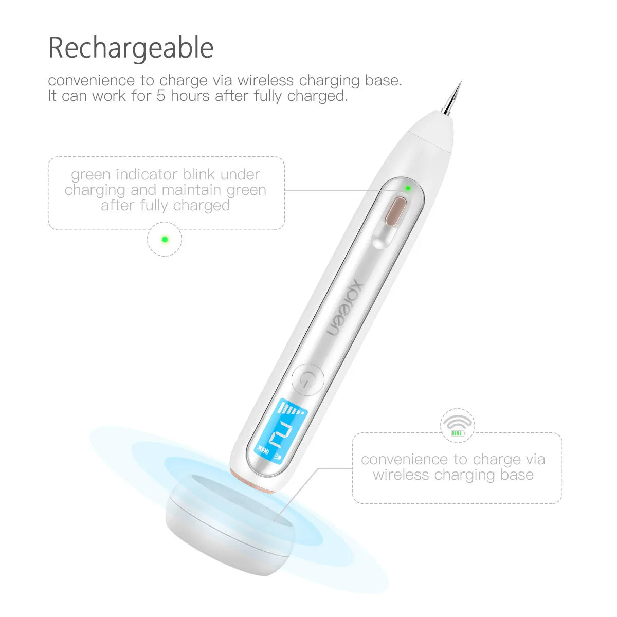 LCD Laser Pen Wart Remover