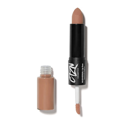 CTZN Cosmetics - Nudiversal Lip Duo Lipstick + Lip Gloss | Vegan Cruelty-Free Inclusive Beauty (Shade 7: Dubai)