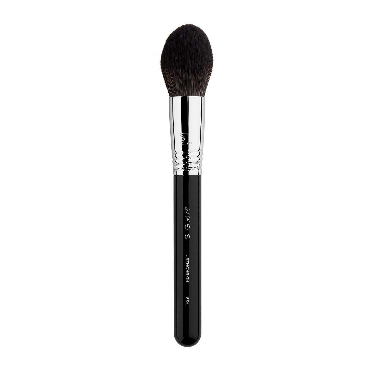 Sigma Beauty F29 HD Bronzer Brush – Tapered Bronzer Makeup Brush with Ultra-Soft Synthetic Fibers for Flawless Powder Application