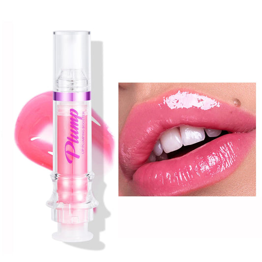 Yeuxtty Lip Plumper GlossNatural Spicy Lip Plumping Booster Moisturizing Hydrating Lip Plumping Oil