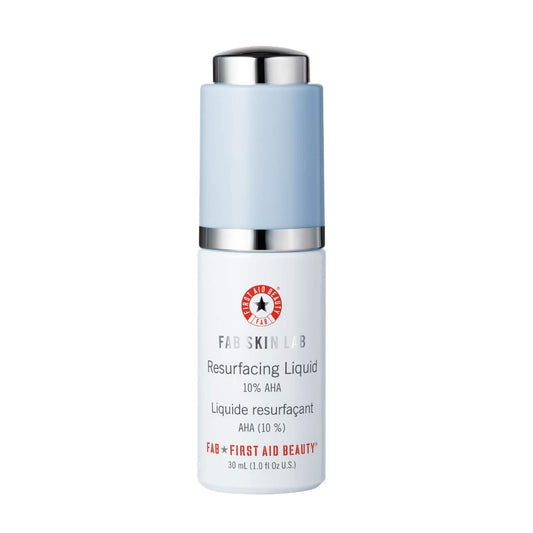 First Aid Beauty FAB Skin Lab Resurfacing Liquid 10% AHA – 1.0 Oz.
