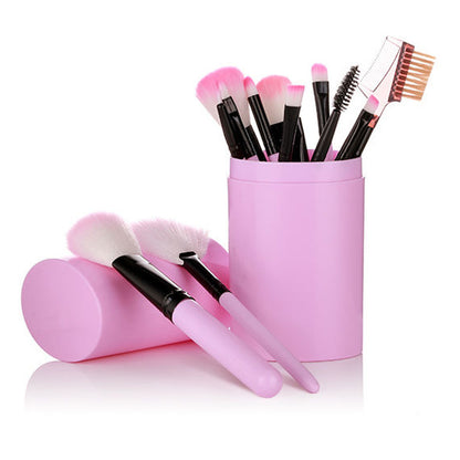 12-Piece Makeup Brush Set and Beauty Tools