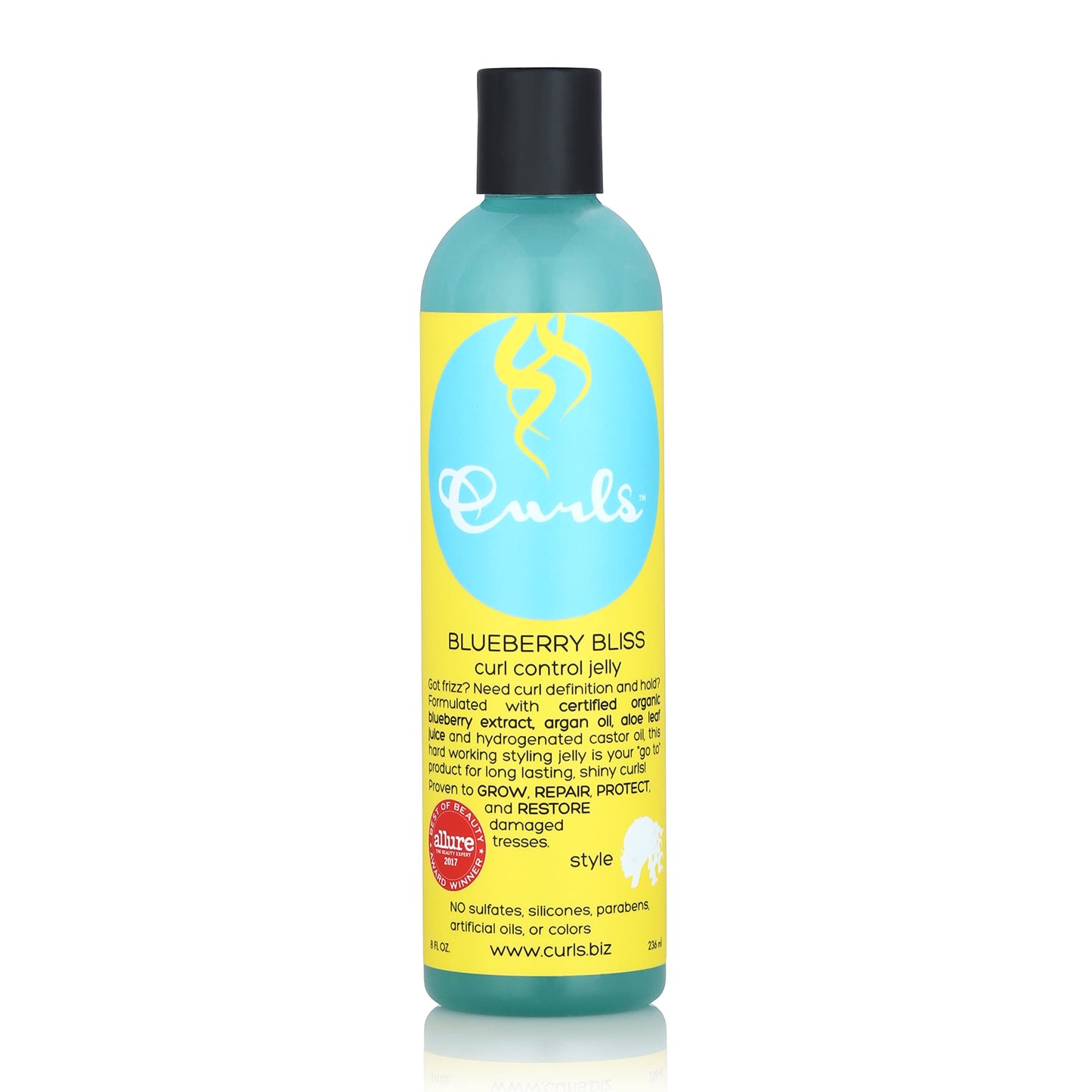 Curls Blueberry Bliss Control Jelly 8 Ounce/236 ml by Curls
