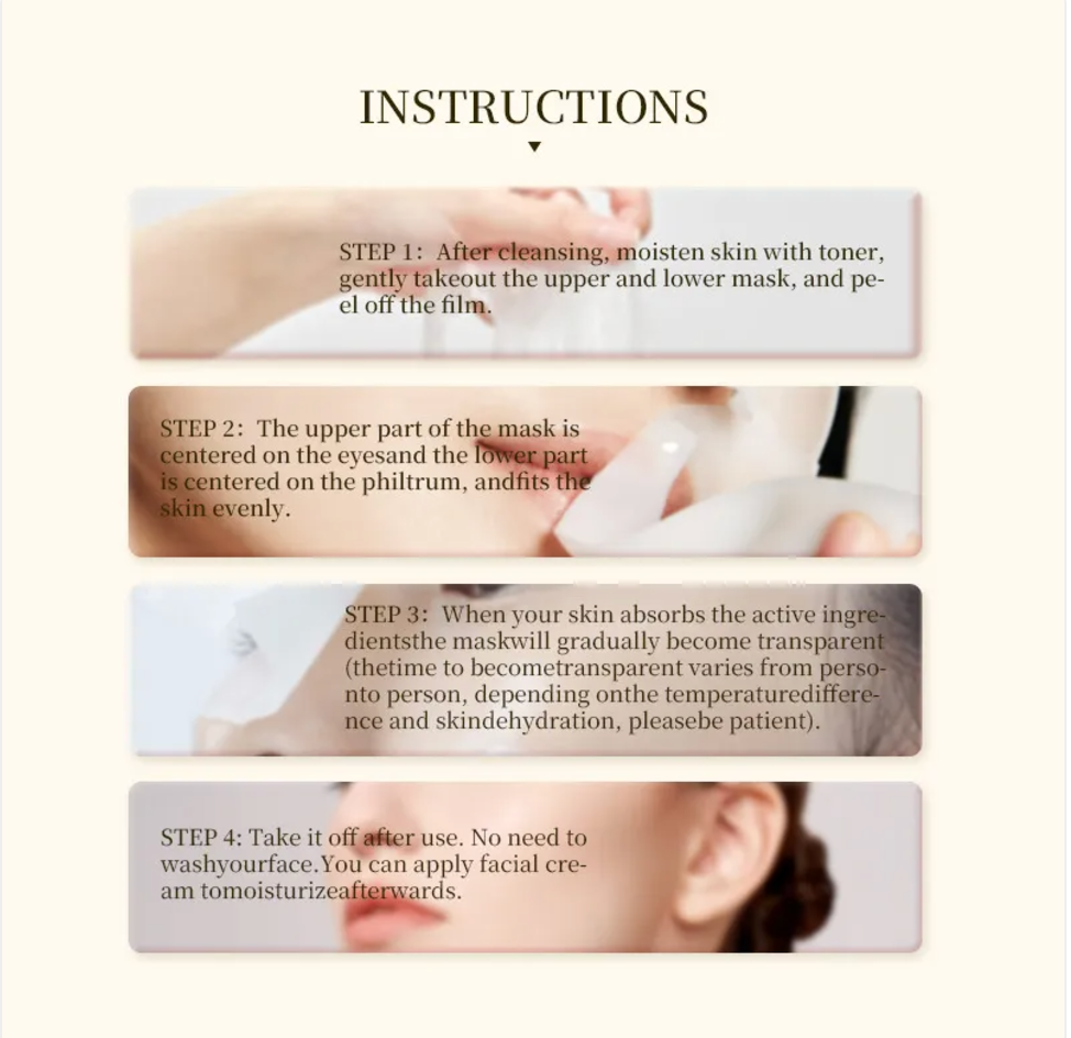 Hydrogel Anti-Wrinkle Lifting Face Mask