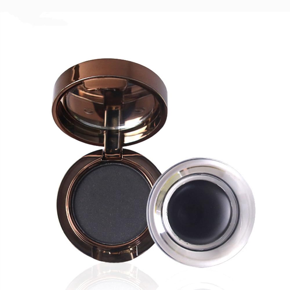 Eyeliner & Eyebrow Powder Makeup Set Anti-Smudge Long Eyeliner Gel