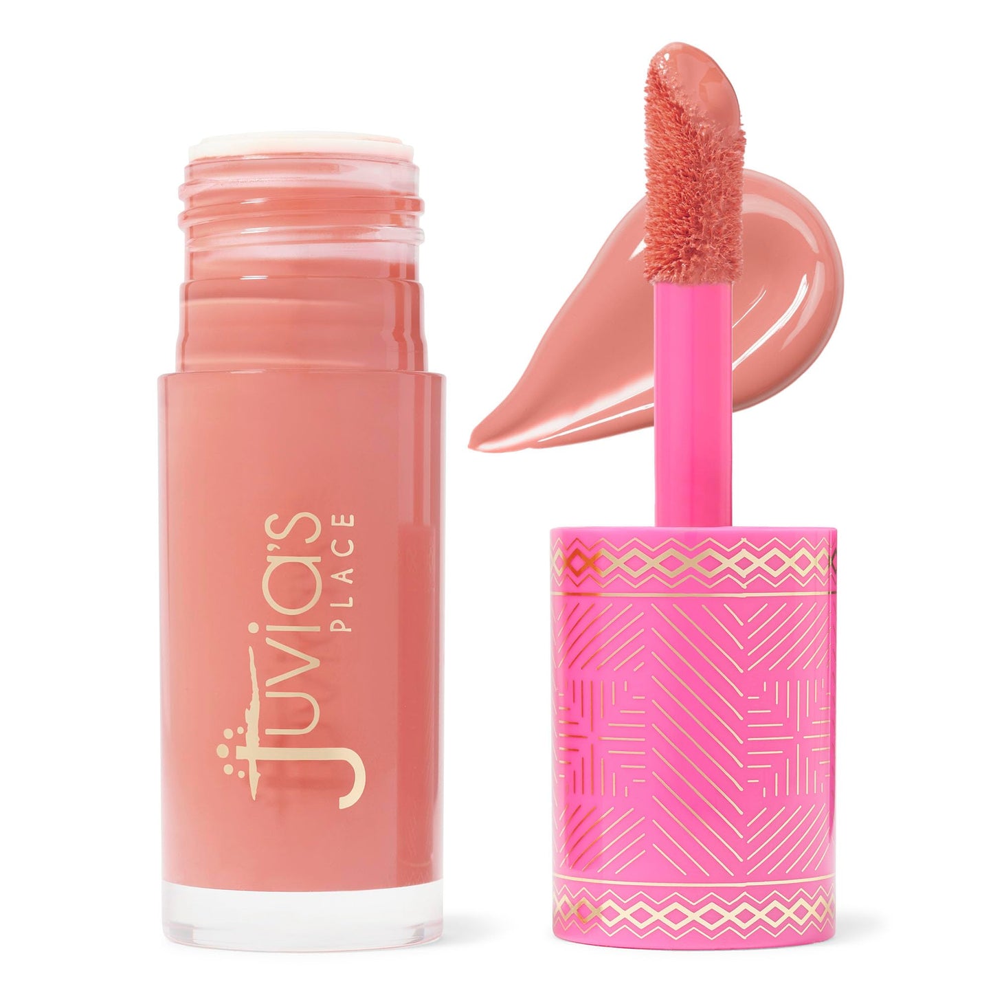 Juvias Place Blushed Liquid Blush SoftTulip - Dewy Tint Cheeks Makeup Glow Pigment