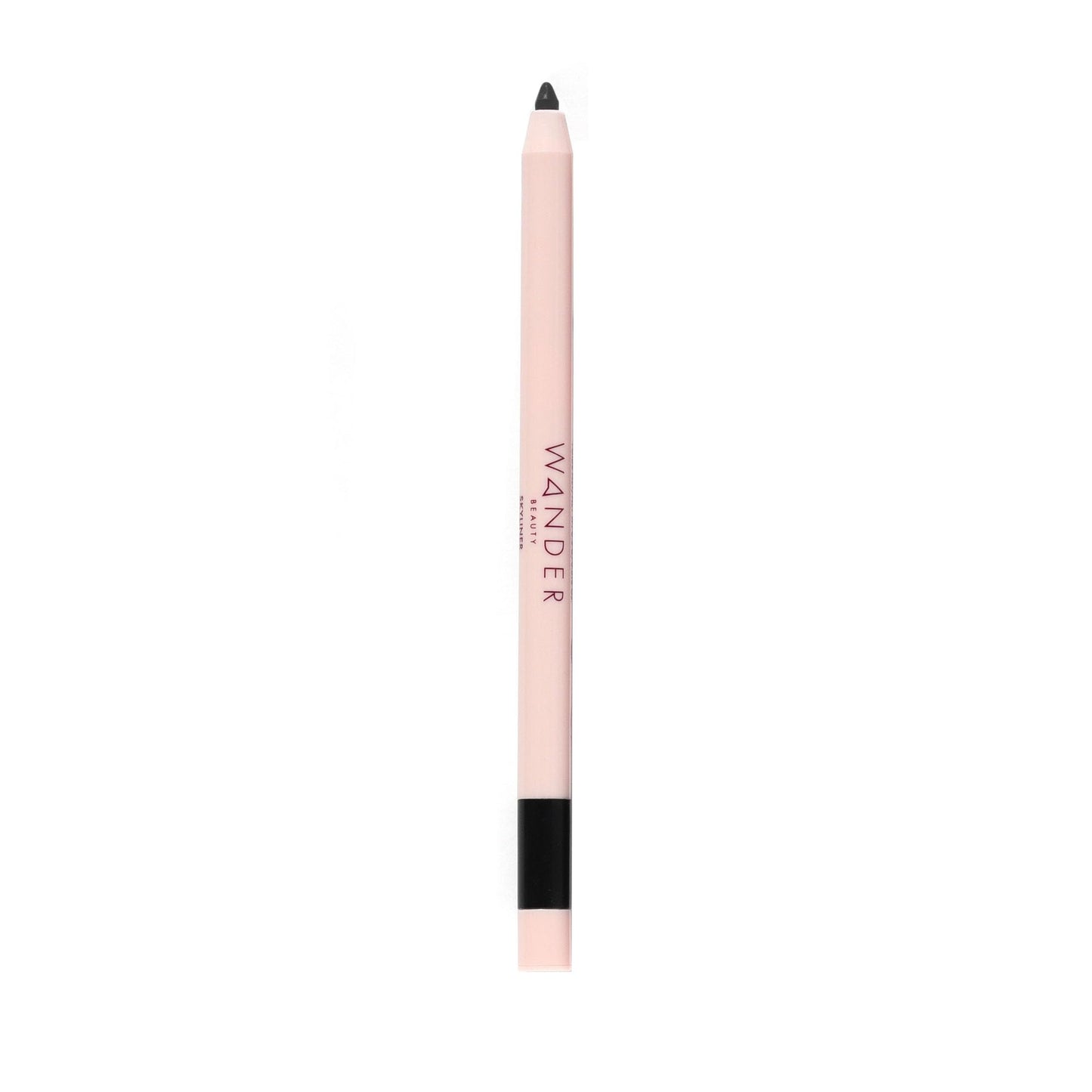 Wander Beauty Skyliner Automatic Gel Eyeliner (Jet Black) - Smudge-Proof Retractable Gel Liner - Precise Application With Built-In Eye Pencil Sharpener