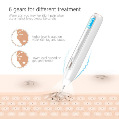 LCD Laser Pen Wart Remover