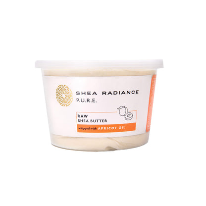 Shea Radiance P.U.R.E Raw Shea Butter | 100% Natural & Unrefined Body Butter | Soothes Softens & Increases Collagen