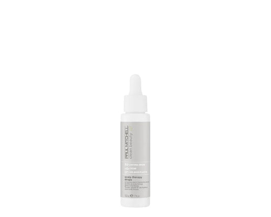 Paul Mitchell Clean Beauty Scalp Therapy Drops Ultra-Lightweight Scalp Serum Soothes
