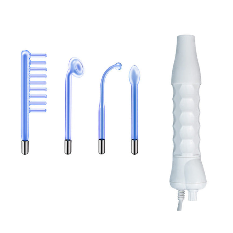Home Beauty Device Kit with High-Frequency Therapy Tools