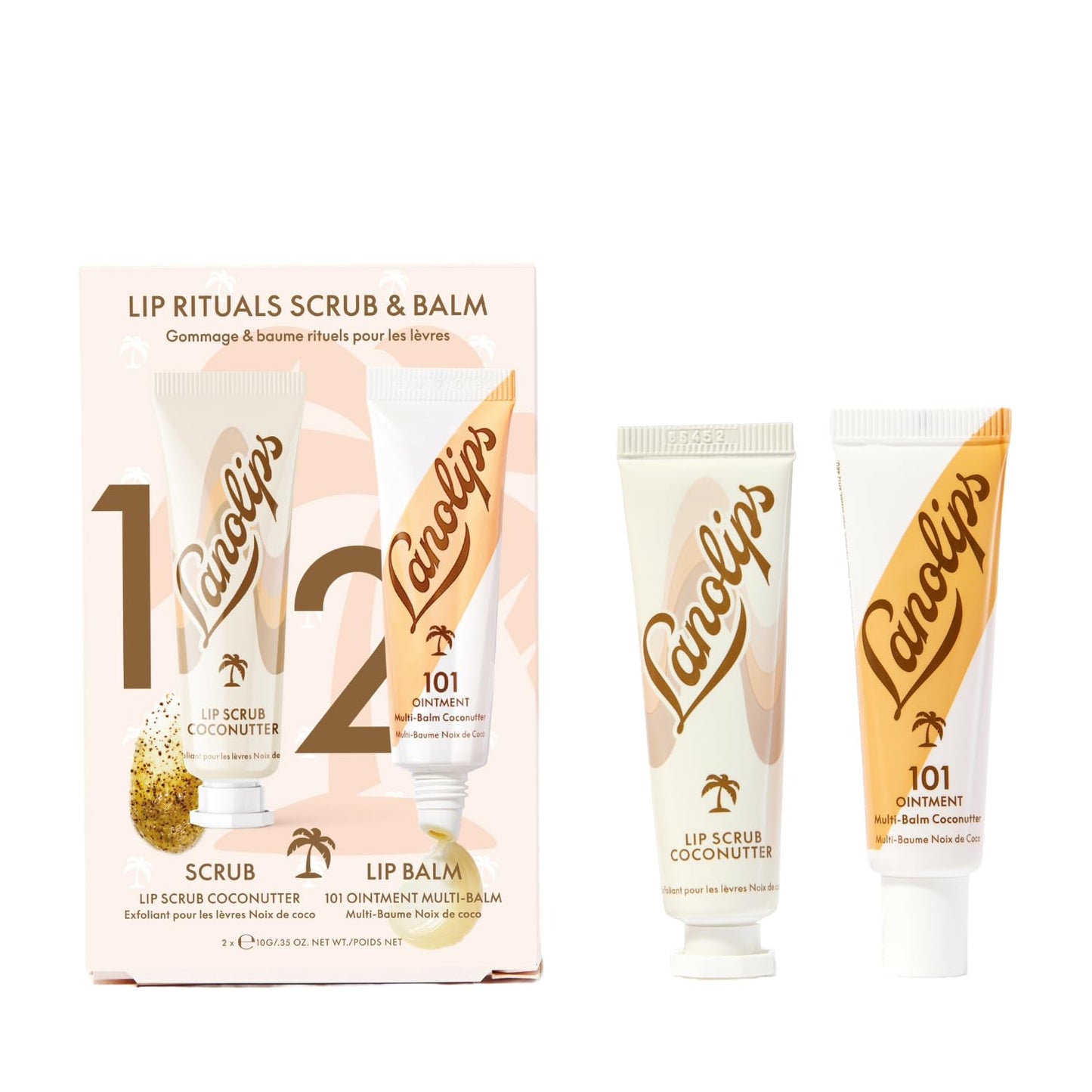 Lanolips Coconutter Lip Scrub & Lip Balm
