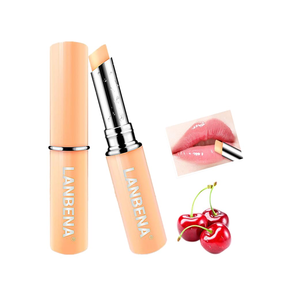 AKARY Chameleon Lip Balm Nourishing Moisturizing Lip Care Daily Use Natural Extract Beauty Makeup Lipstick Repair Dryness & Chapping Easy Glide Lip Repair