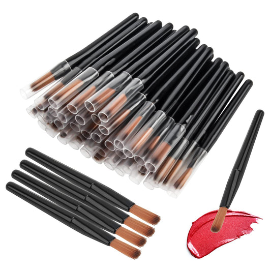 50Pcs/Set Lip Brushes Disposable Lip Brush Lip Gloss Makeup Brush Lipstick