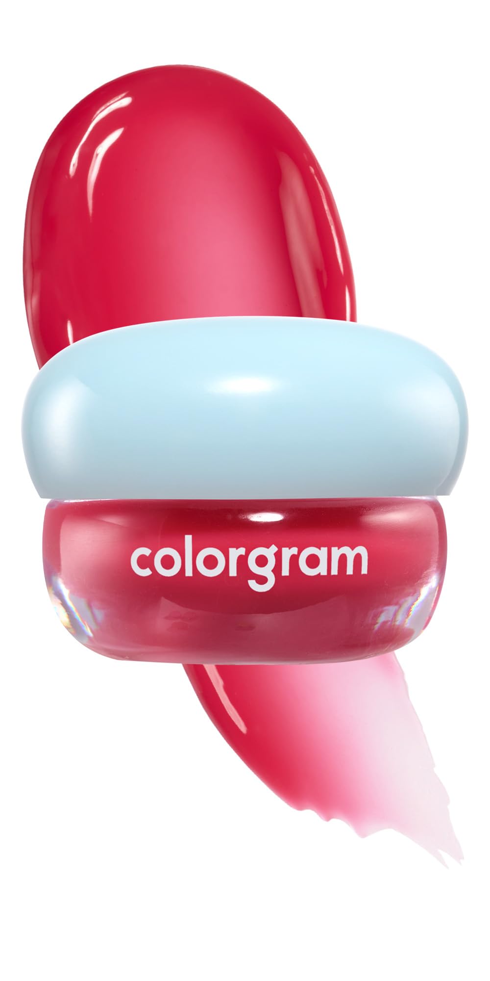 COLORGRAM TINTIN DORY LIP JAM 06 CHERRY JAM | Tinted Lip Jam Hydrating & Plumping Lip Gloss with Lightweight Non-Sticky Formula