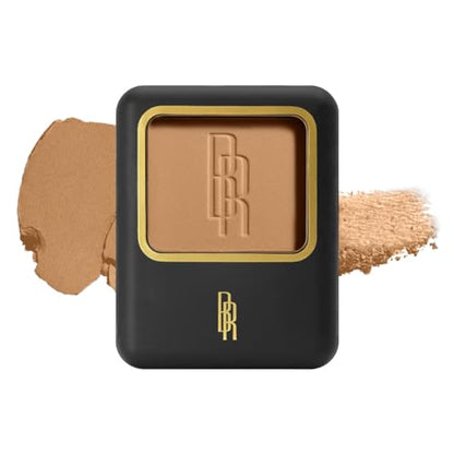 Black Radiance Pressed Powder Buildable & Blendable Matte Finish Shine Control Compact with Mirror