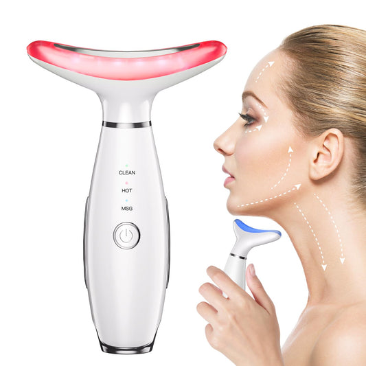 Neck Face Beauty Device Skin Care Face Massage3 in 1 Facial Massager