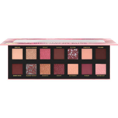 Catrice | Blooming Bliss Slim Eyeshadow Palette | 14 Highly-Pigmented Matte Shimmer & Metallic Shades | Vegan & Cruelty Free