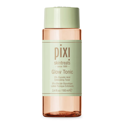 Pixi Beauty Skintreats Glow Tonic Exfoliating Toner For All Skin Types 3.4 Ounces 100 Milliliter