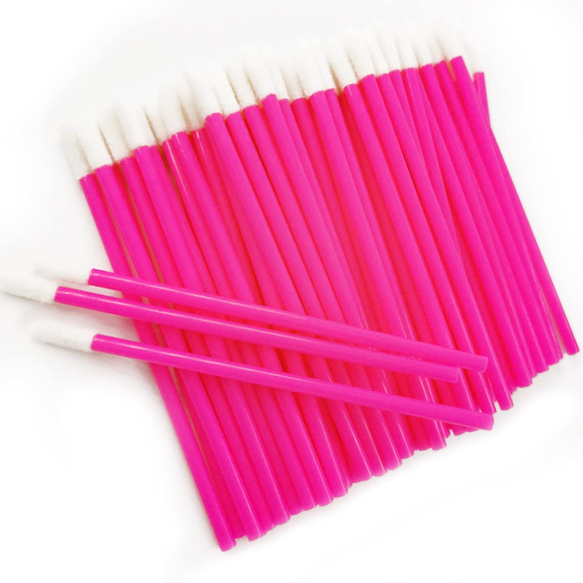 Pimoys Lip Brushes 200Pcs/Set Disposable Lip Brushes Make Up Brush Lipstick Lip Gloss
