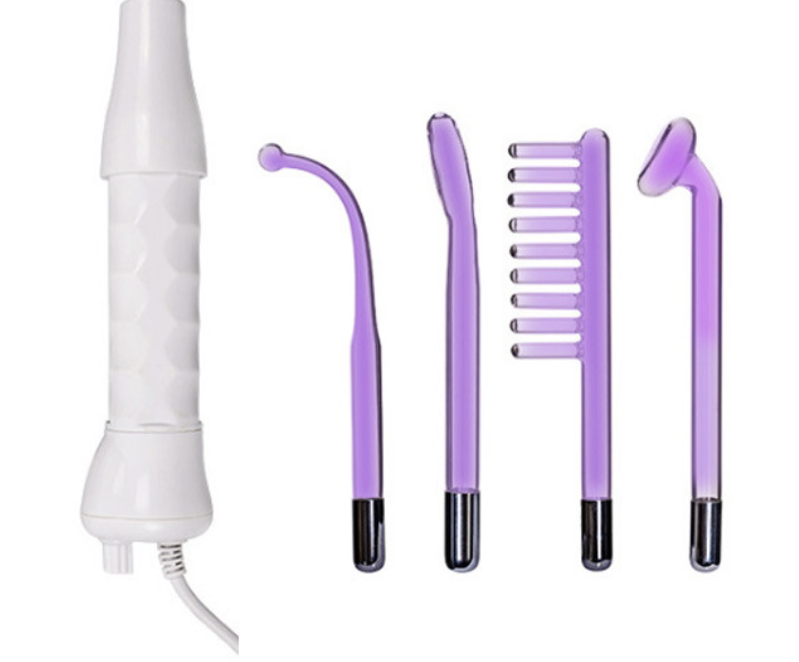 Home Beauty Device Kit with High-Frequency Therapy Tools