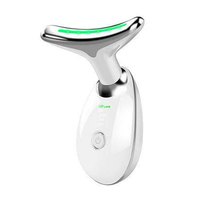 Wavy Chic Beauty Facial Massager, 7 Color Facial Device Skin Firming for Face Neck Beauty Device,